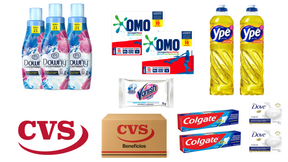 Promoção CVS  2 Cesta Básica Custo Beneficio Alimentação + Produtos de Higiene!